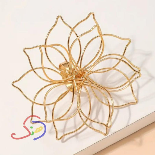 Minimalist Floral Ring