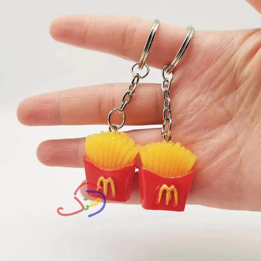 Fast Food Keychain
