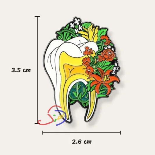 Floral Tooth Pin