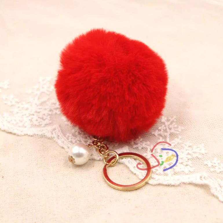 Fur Ball Keychain