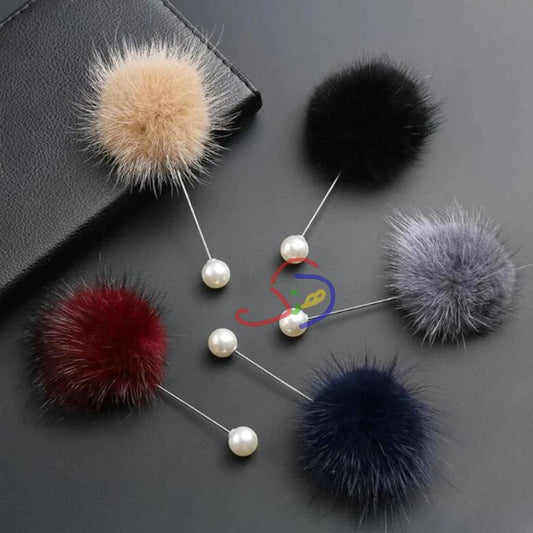 Fur Lapel Pin