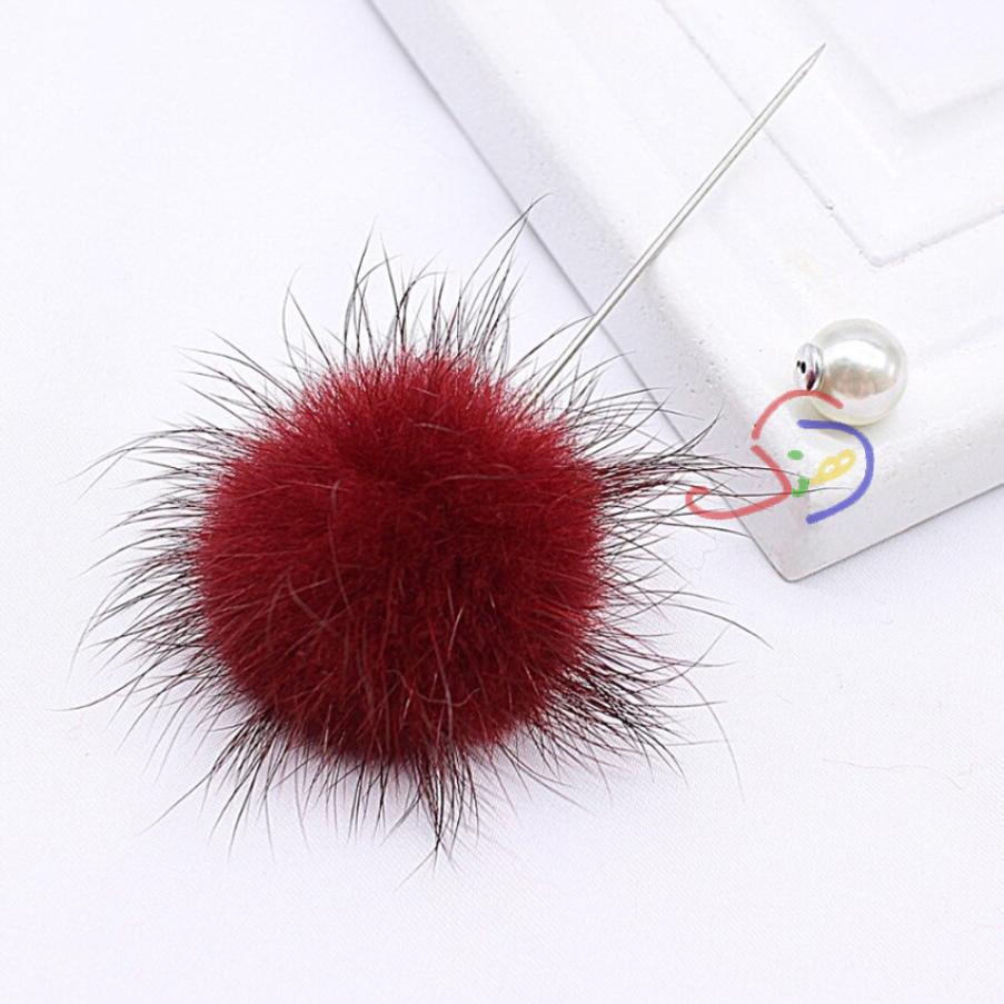 Fur Lapel Pin