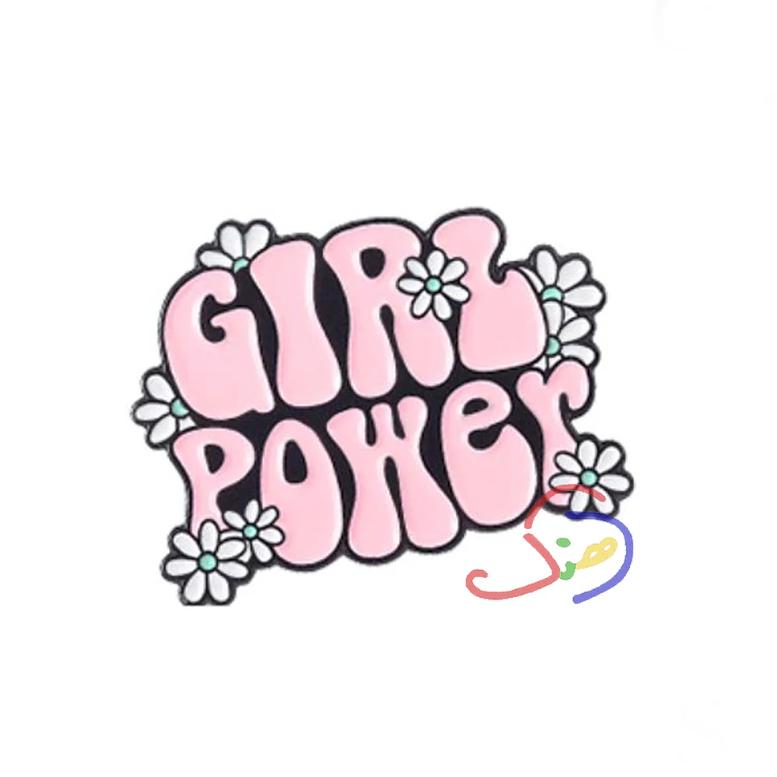 Girl Power Brooch