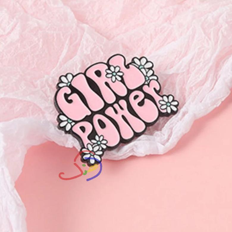 Girl Power Brooch