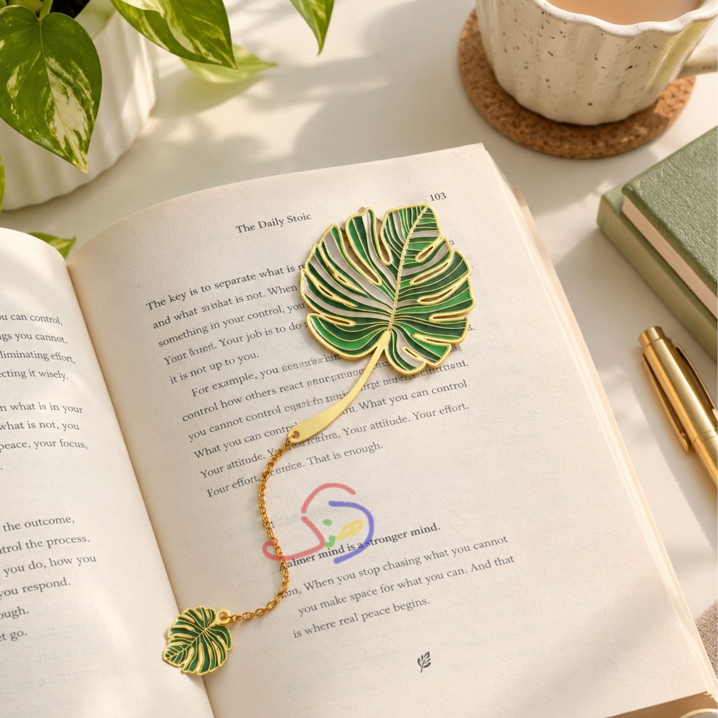 Creative Metal Bookmark