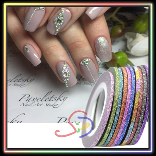 Glitter Nail Tapes