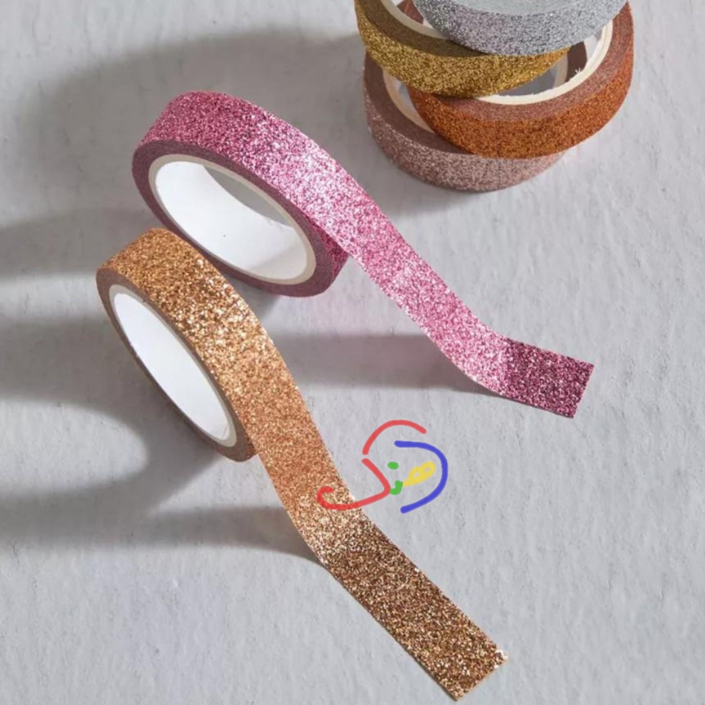 Glitter Washi Tapes - Light