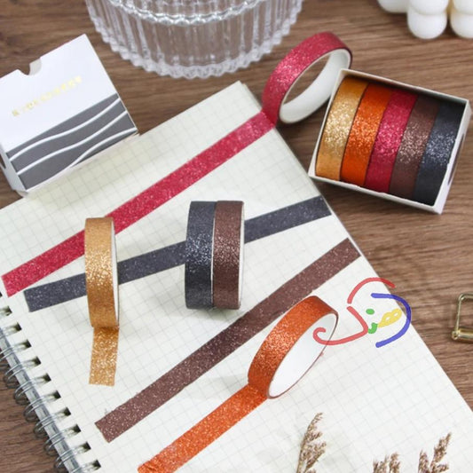 Glitter Washi Tapes - Dark