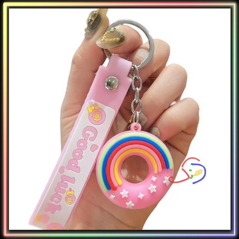 Goodluck Donut Keychain