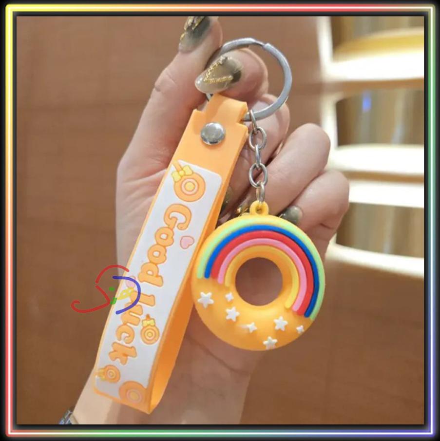Goodluck Donut Keychain