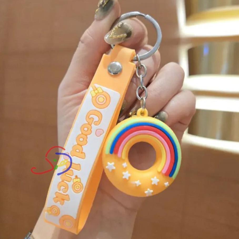 Goodluck Donut Keychain