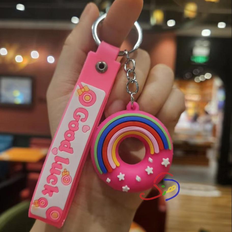 Goodluck Donut Keychain