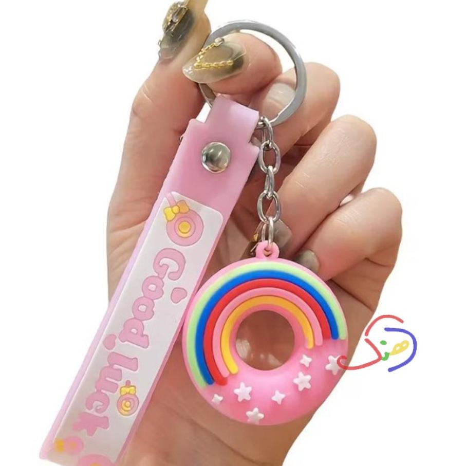 Goodluck Donut Keychain