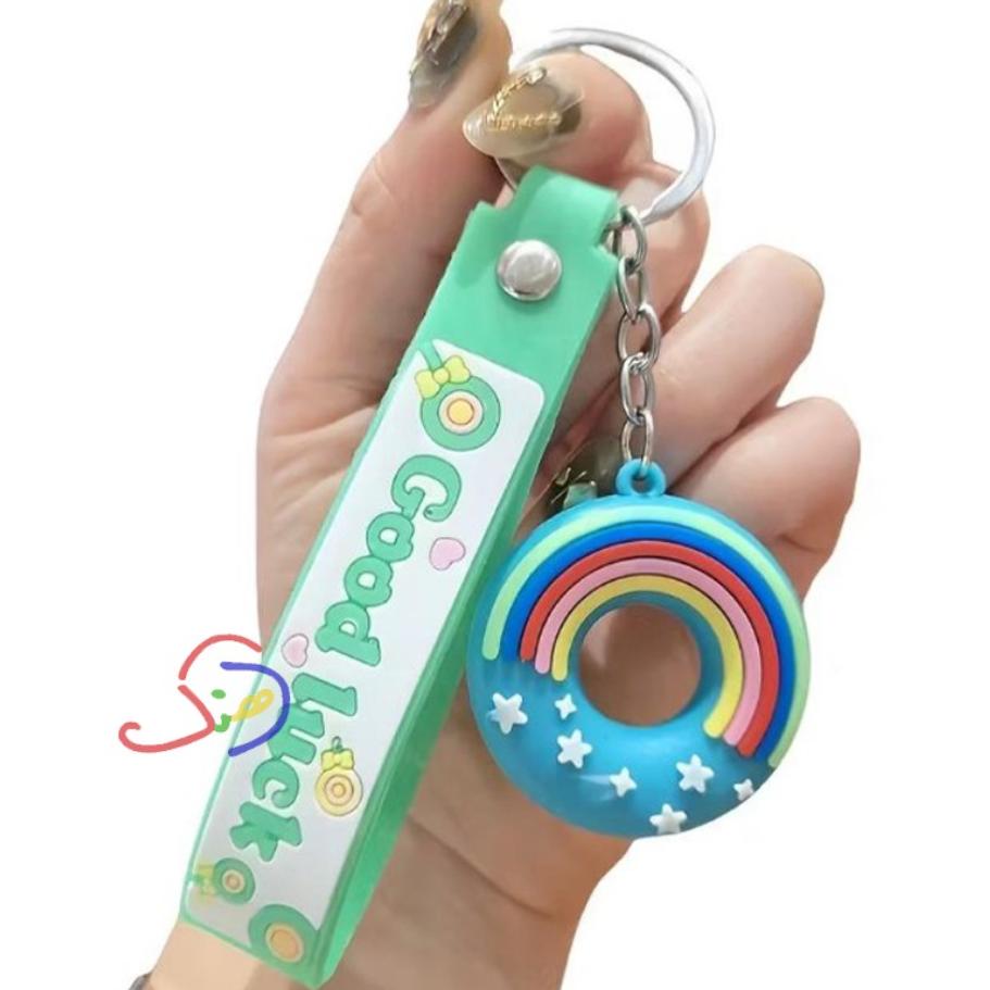 Goodluck Donut Keychain