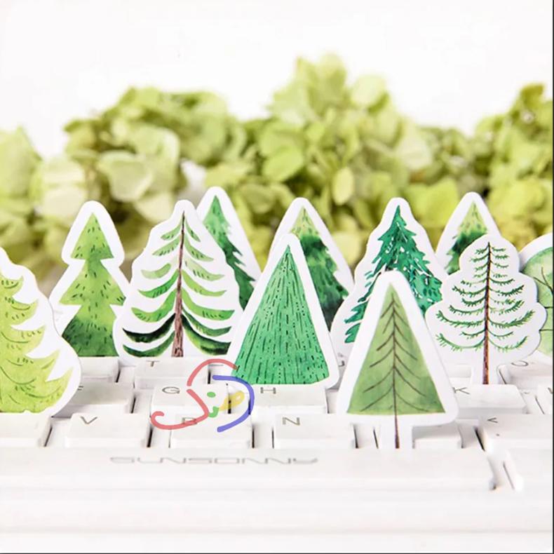 Green Forest Stickers