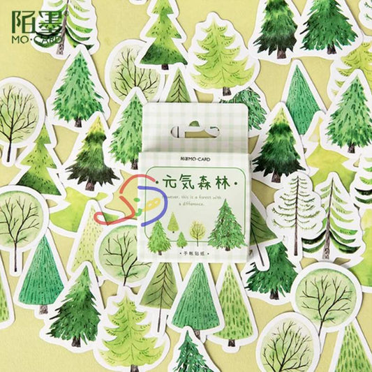 Green Forest Stickers