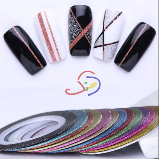 Glitter Nail Tapes