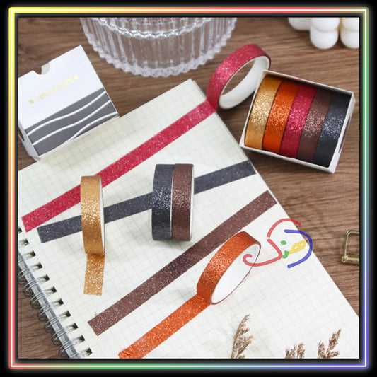 Glitter Washi Tapes - Dark