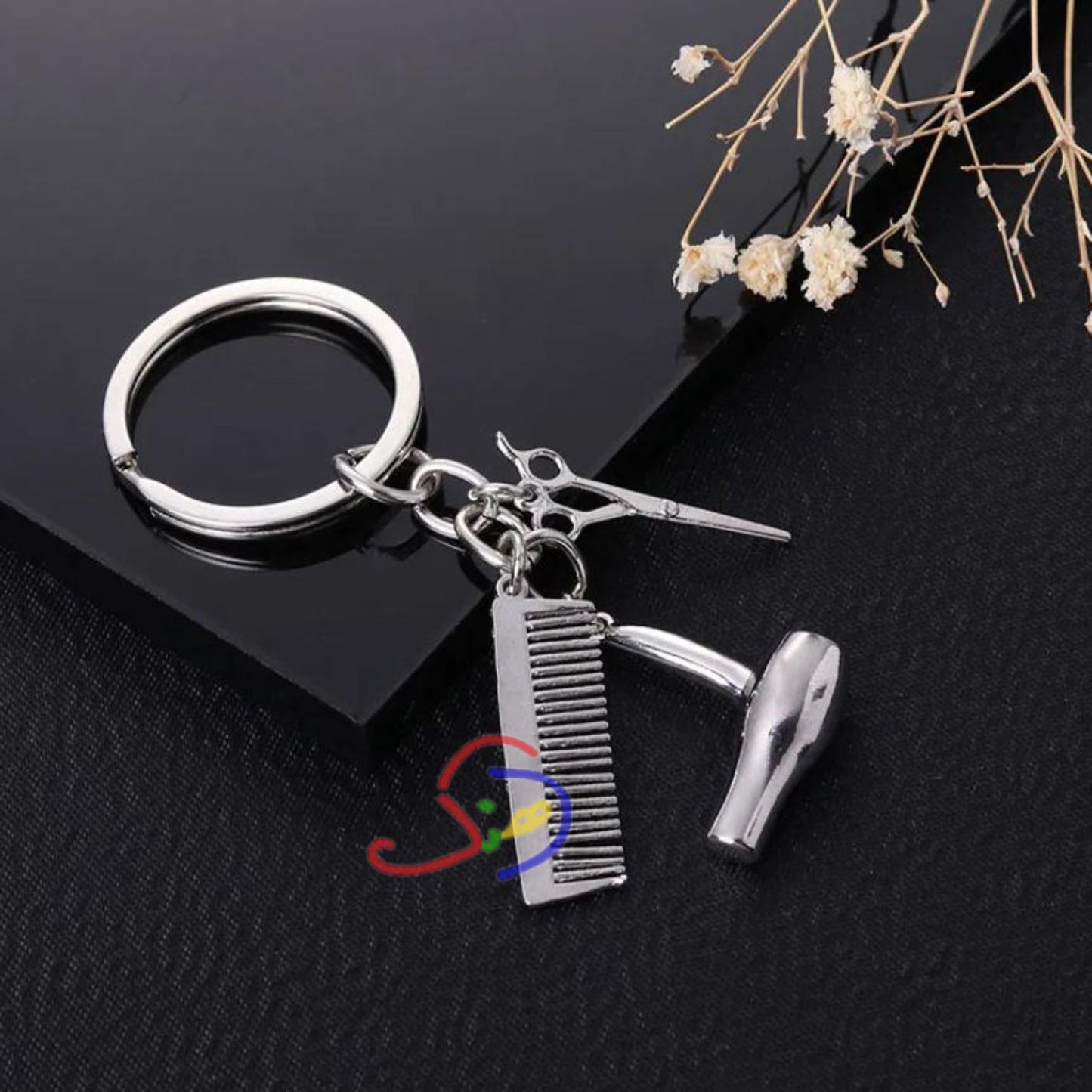 Hair Stylist Keychain