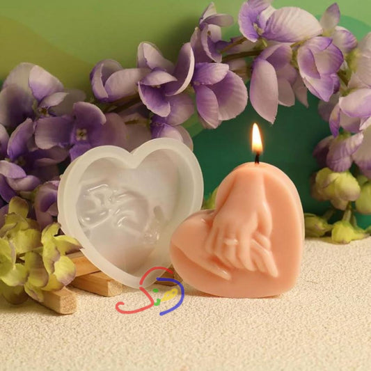 Hand-Holding Heart Mold