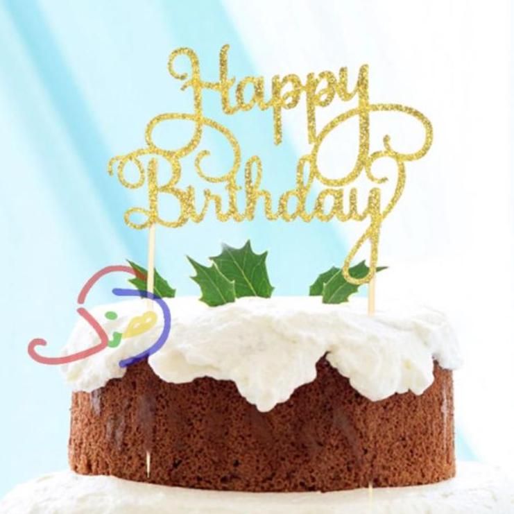 Happy Birthday Cake Toppers