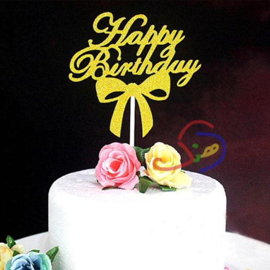 Happy Birthday Cake Topper