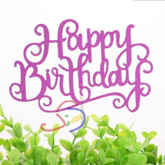 Happy Birthday Cake Toppers