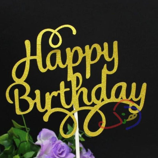 Happy Birthday Cake Toppers