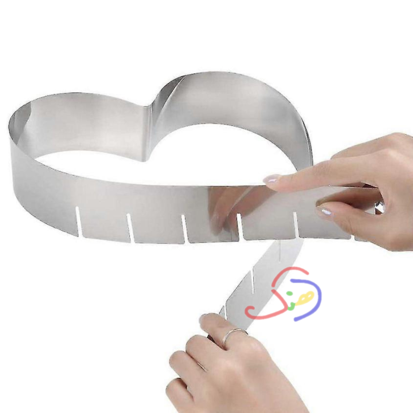 Adjustable Heart Cake Mold