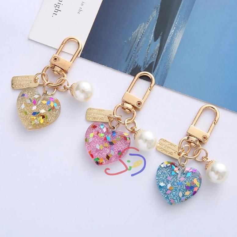 Resin Heart Trinket