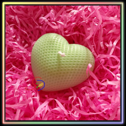 Romantic Heart Candle