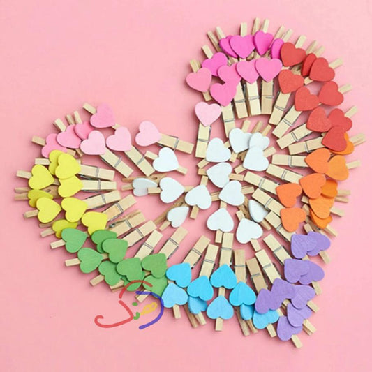 Heart Pegs (Multi)
