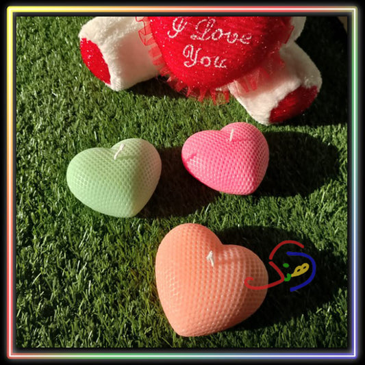 Romantic Heart Candle