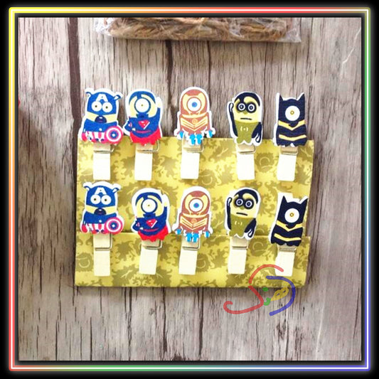 Super Hero Mini Clips