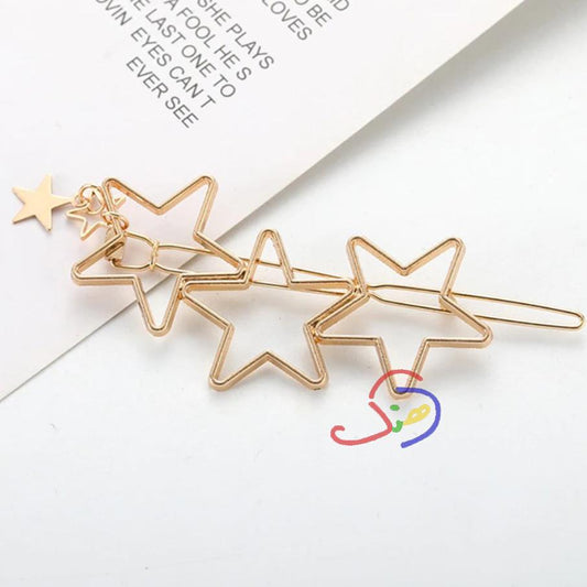 Hollow Star Hair Clip