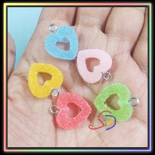 Heart Candy Charms (hollow)