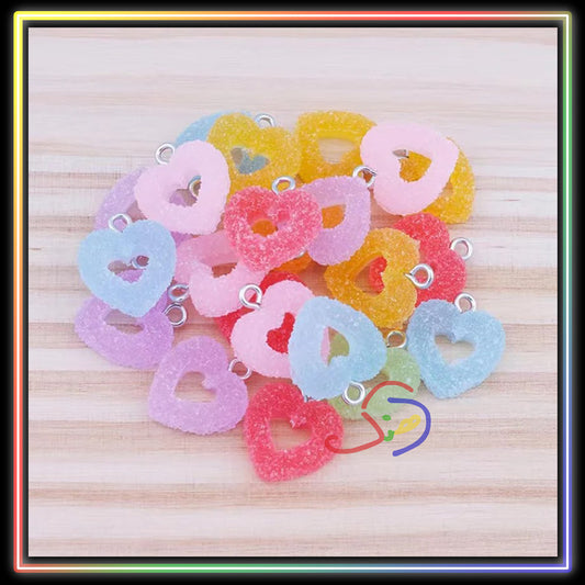 Heart Candy Charms (hollow)