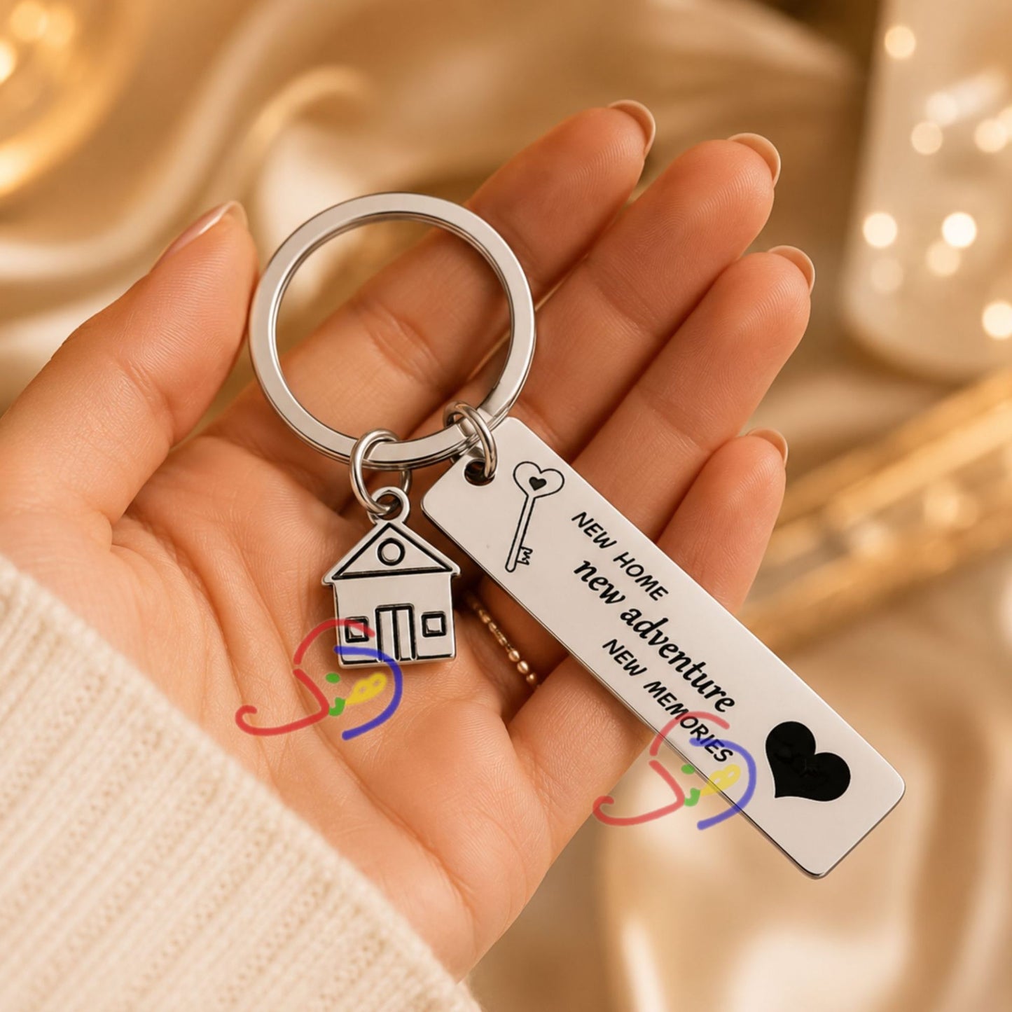 New Home Keychain