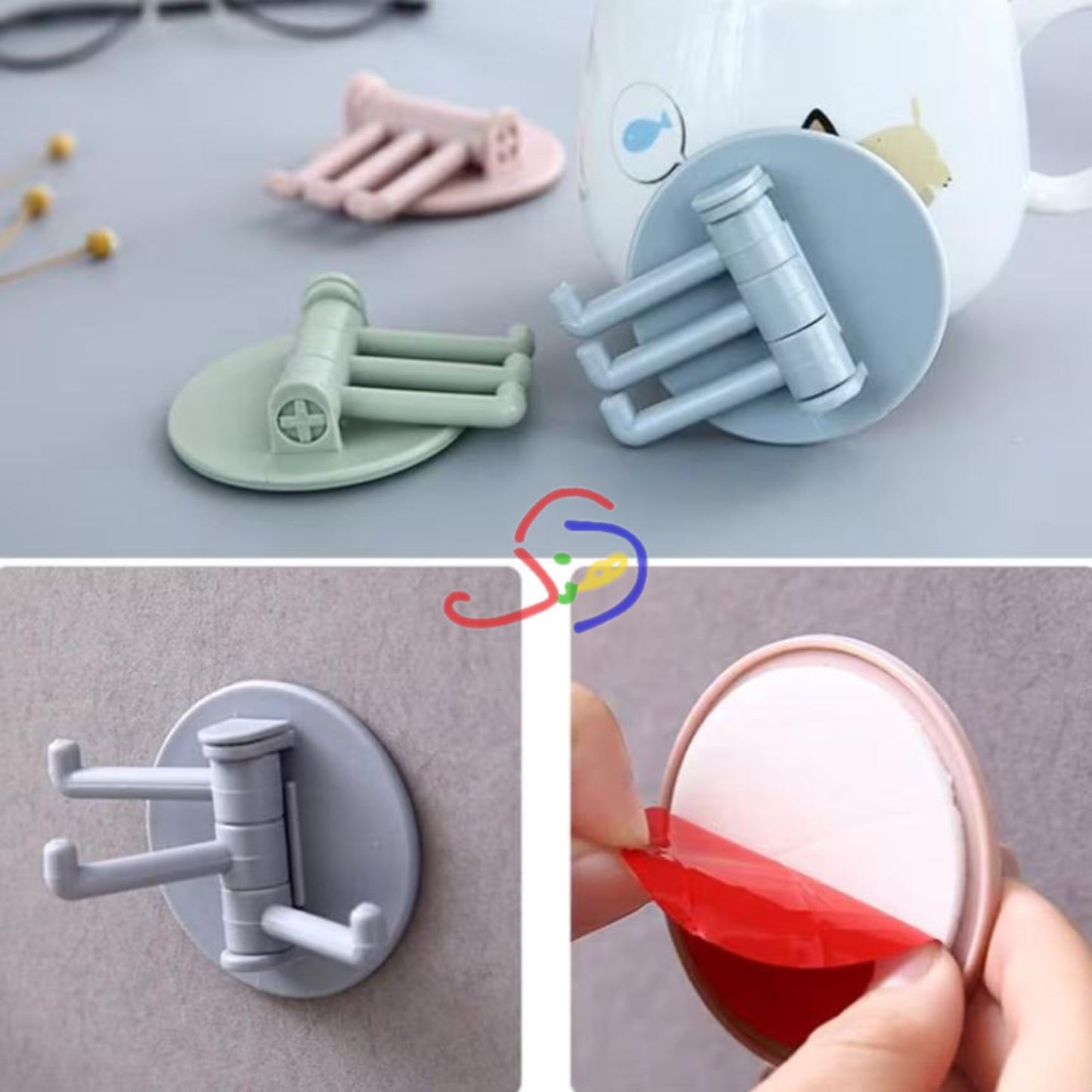 Rotatable Wall Hook