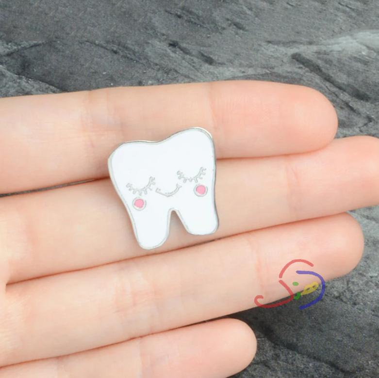 Happy Tooth Brooch