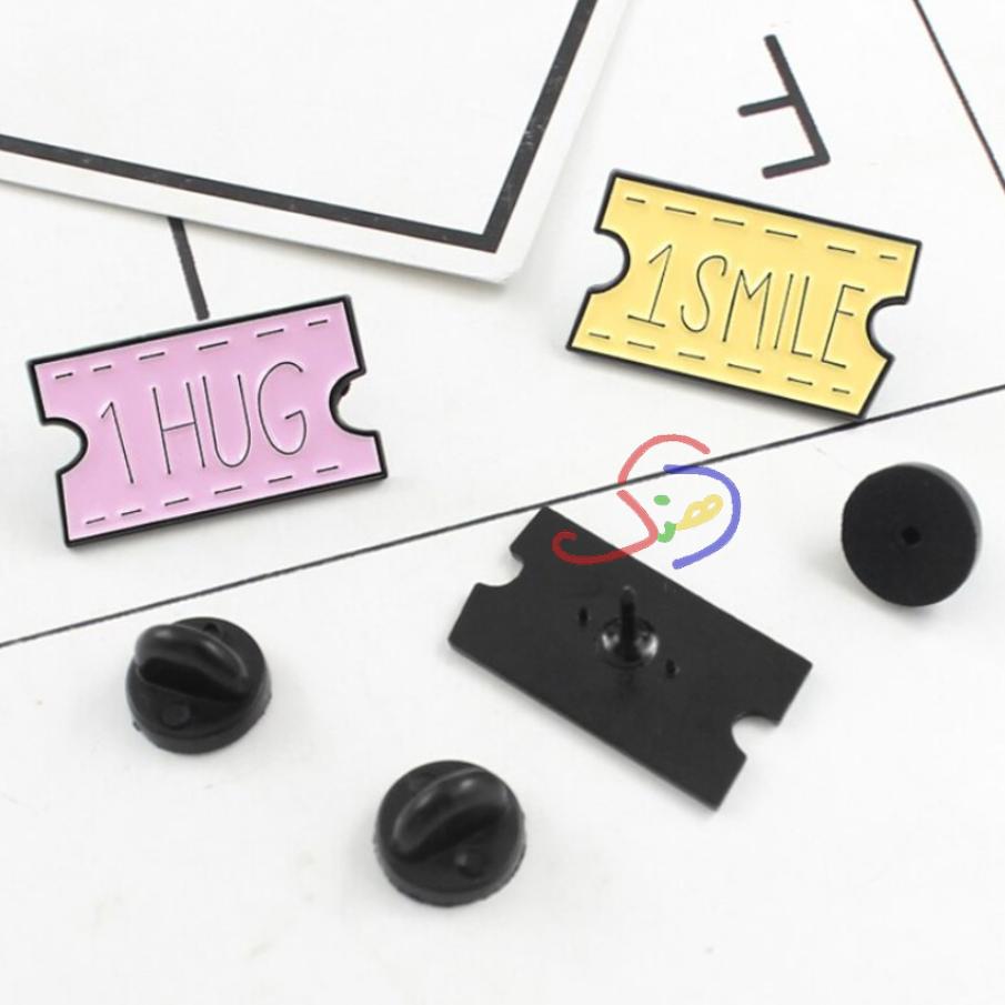Hug & Smile Brooch