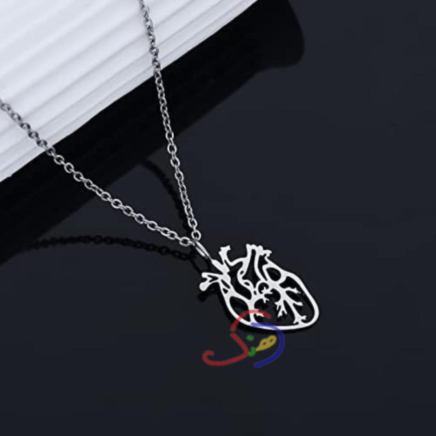 Human Heart Pendant