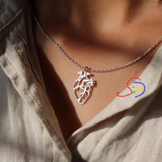 Human Heart Pendant