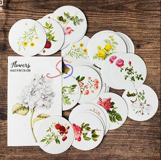 Japanese Floral Stickers