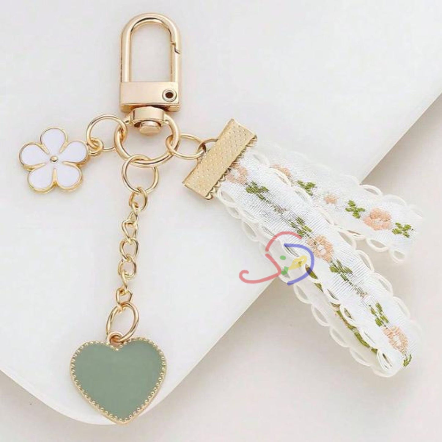 Charming Lace Keychain