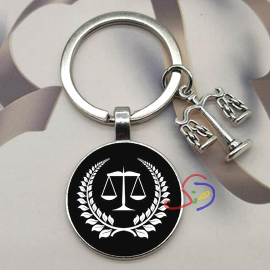 Lawyer/ Justice Keychain