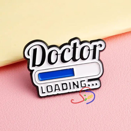 Doctor Loading Brooch