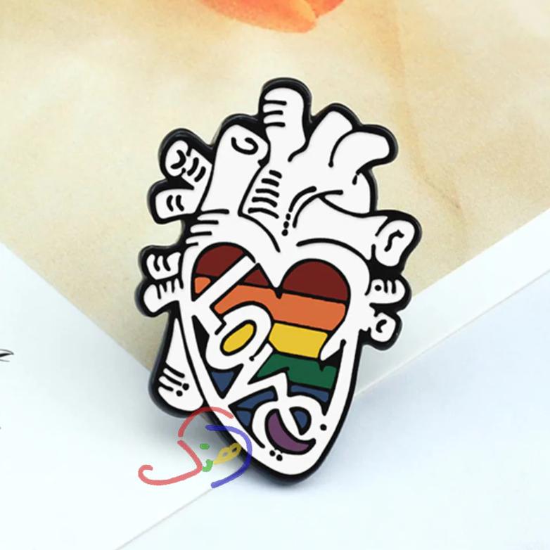 Love Heart Brooch