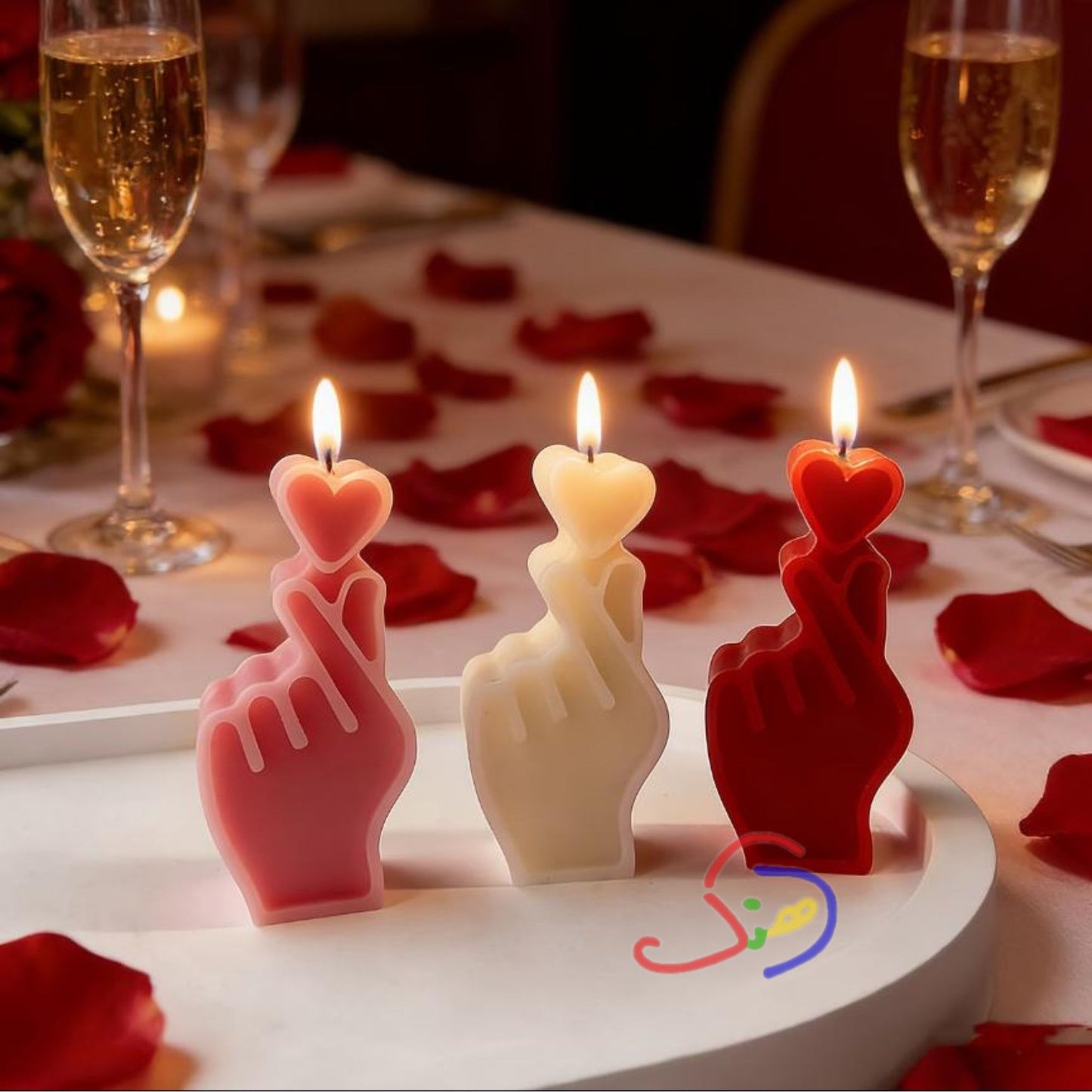 Fingers Heart Mold