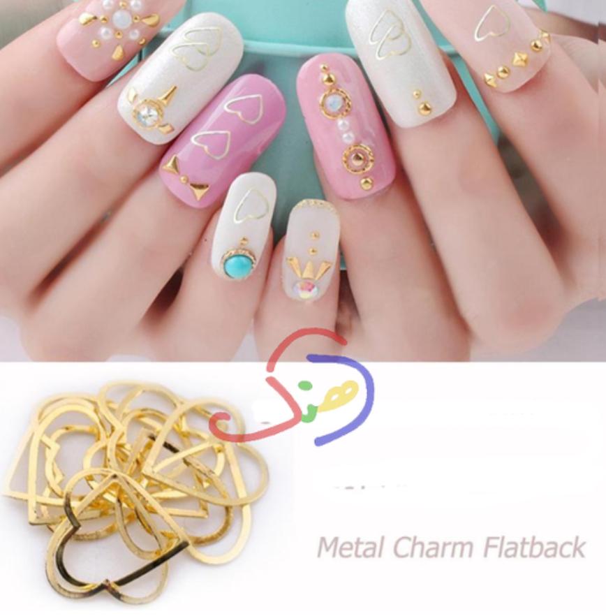 Nail Art Love Charms